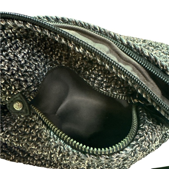 The Sak Indio Crochet Hobo Boho Shoulder Purse Removable Strap - Picture 6 of 8